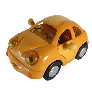 Chevron Mini  Yellow Toy Car Bailey Bouncer  #19 Car with Eyes